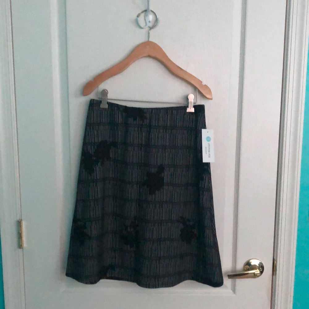 Margaret M Christabel Textured Knit Skirt